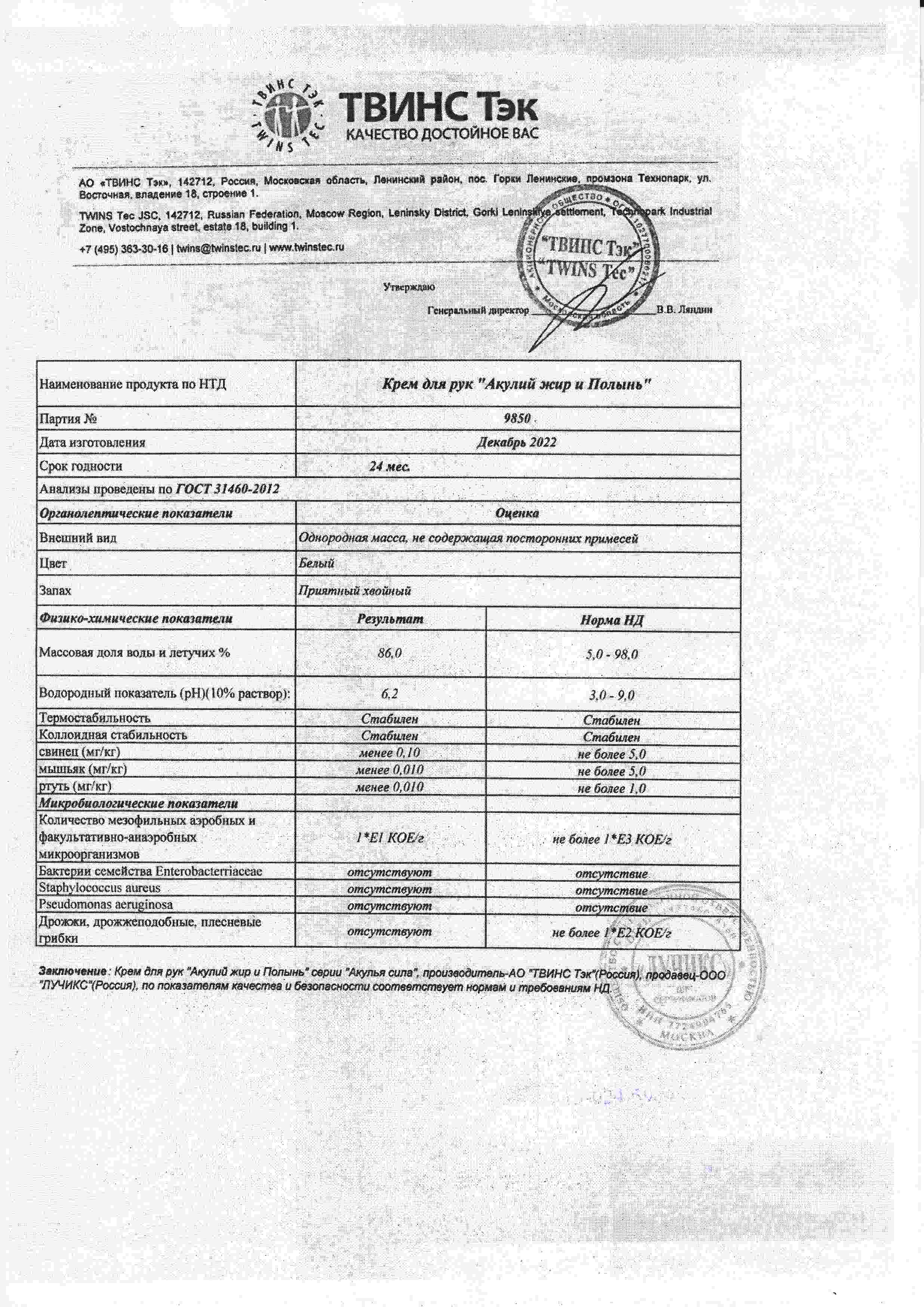Паспорт №122022